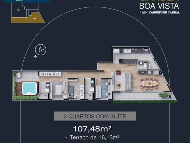 #109 - Apartamento para Venda em Curitiba - PR - 2